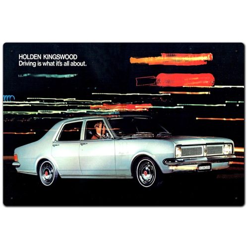 Holden Kingswood Tin Sign