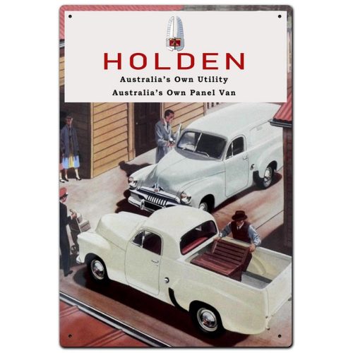 Holden Utility Tin Sign