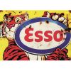Esso Tiger Rustic Tin Sign