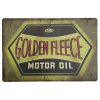Golden Fleece Motor Oil Tin Sign