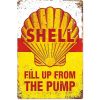 Shell Fill Up From The Pump Sign