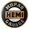 Mopar HEMI Die Cut Tin Sign