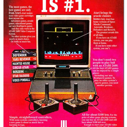 Atari Tin Sign