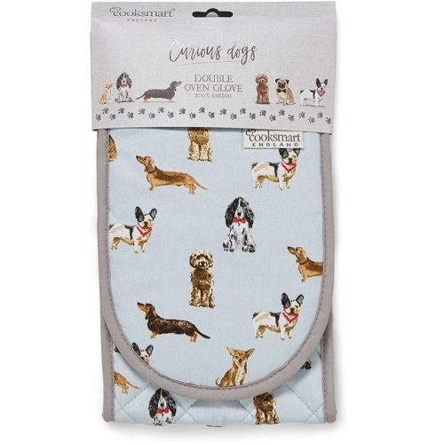 Cooksmart Curious Dogs Double Oven Glove