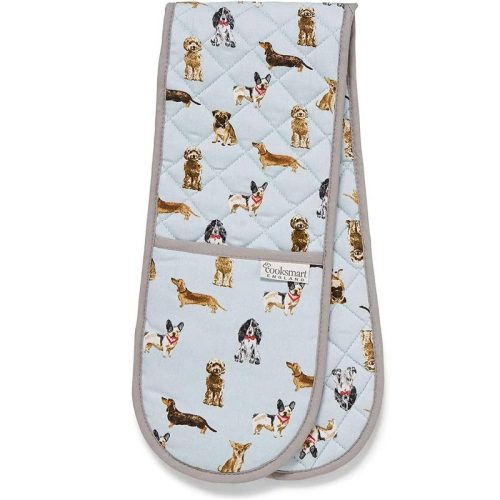 Cooksmart Curious Dogs Double Oven Glove