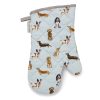 Cooksmart Curious Dogs Single Gauntlet Oven Glove