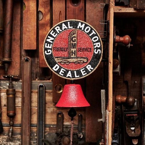 Cast Iron GM Dealer Bell