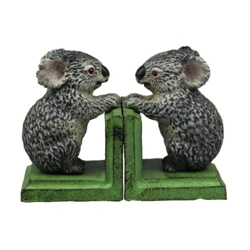 Cast Iron Koala Bookends