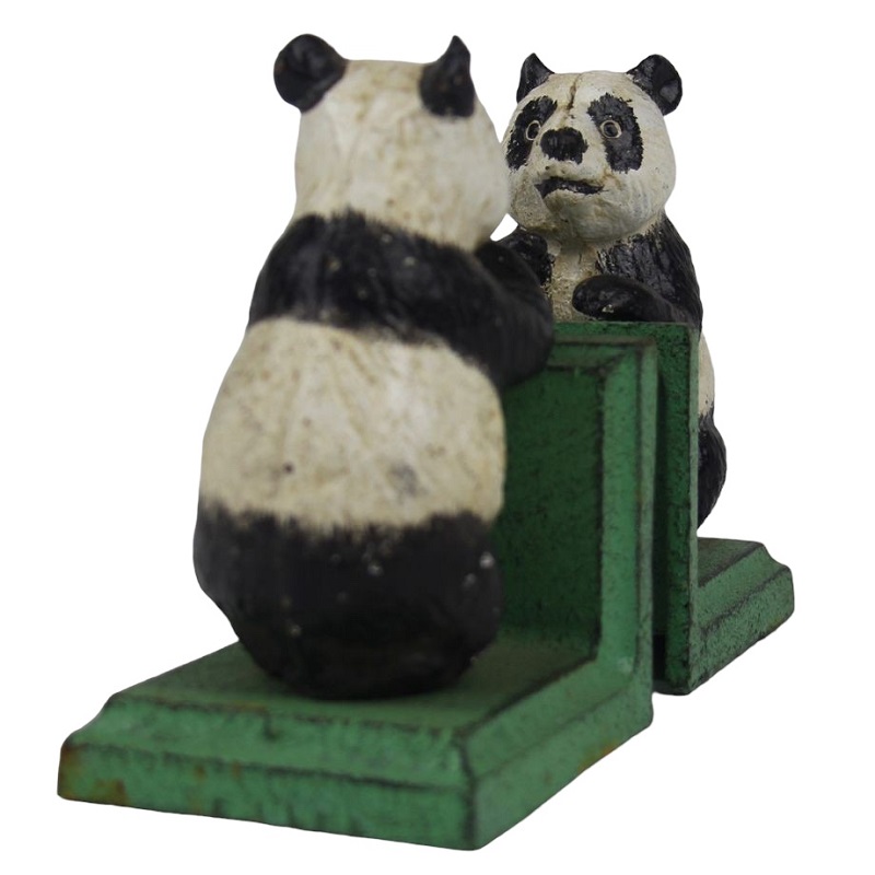 Cast Iron Panda Bookends - Kidscollections