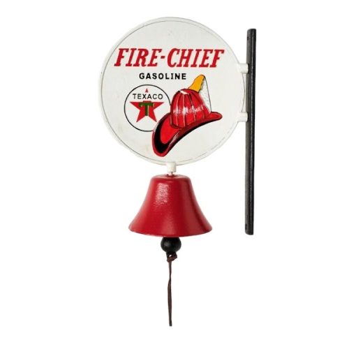 Texaco Fire Chief Cast Iron Bell