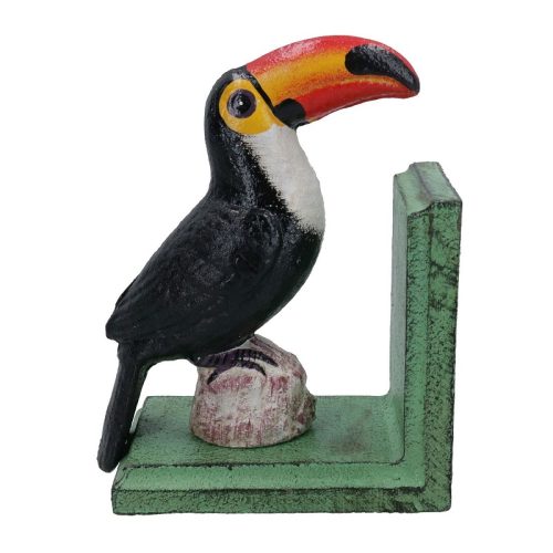 Toucan Bookends Cast Iron