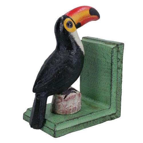 Toucan Bookends Cast Iron