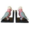 Cast Iron Galah Bird Bookends