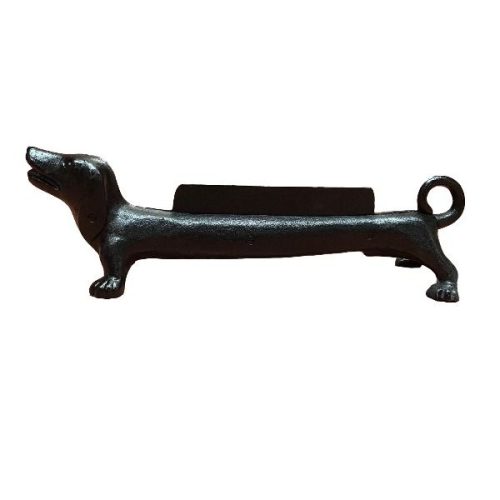 Cast Iron Weiner Dog Dachshund Boot Scraper