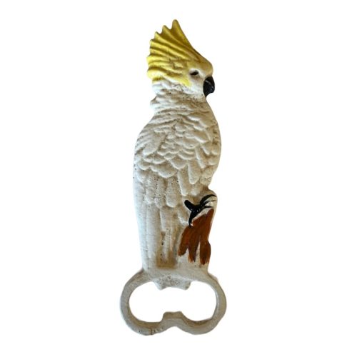 Cockatoo Cast Iron Bottle Opener