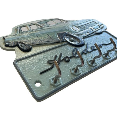 Holden Sandman Key Hook Cast Iron Sign