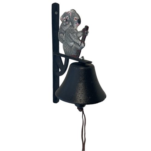 Koala Mother & Baby Cast Iron Bell