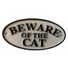 Beware Of The Cat Sign