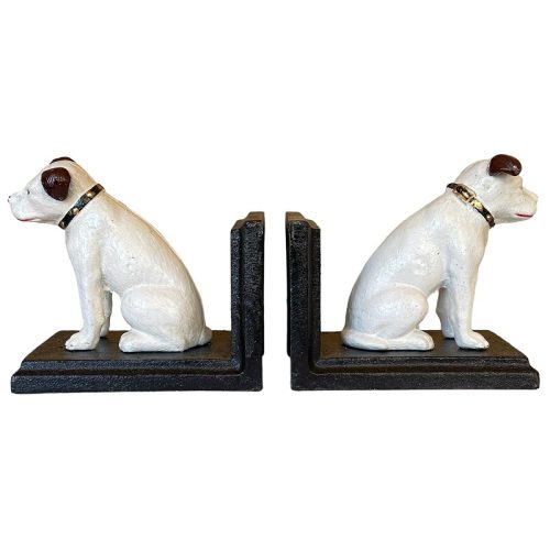 Nipper Dog Bookends
