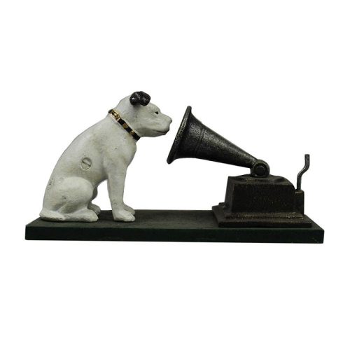 Nipper Dog with Gramophone Ornament