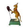 Boxing Kangaroo Cast Iron Mechanical Toy