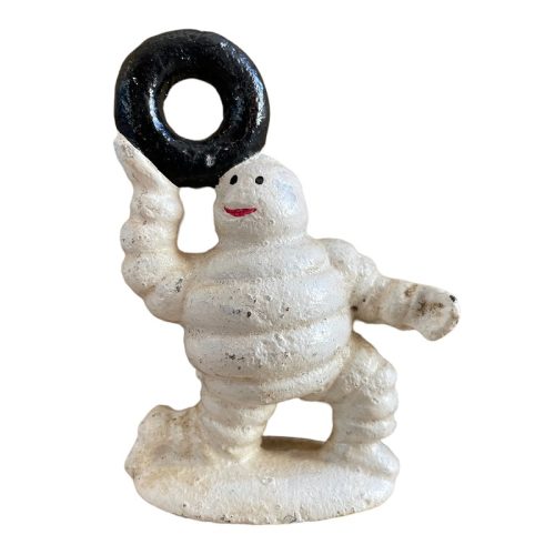 Michelin Man Kneeling Cast Iron Model