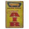 Golden Fleece Free Air Tin Sign