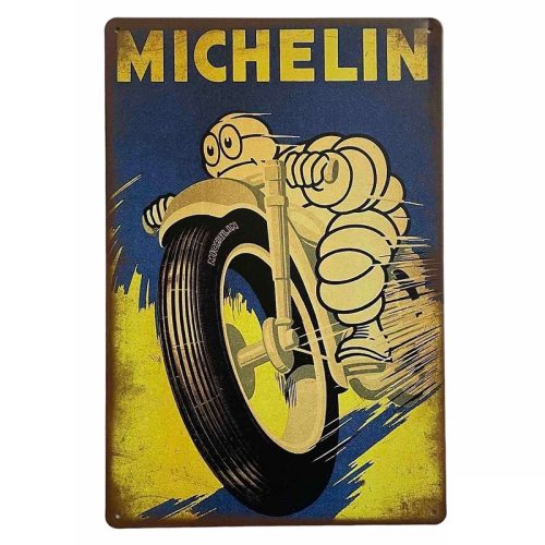 Michelin Man Racing Sign