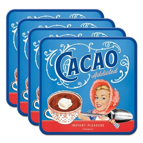Cacao Addicted Coaster Set