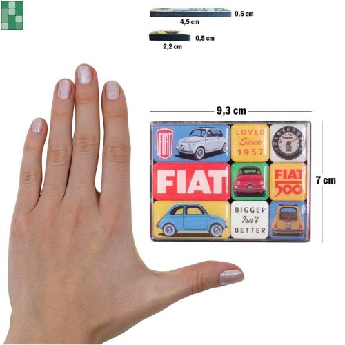 Fiat Magnet Set