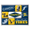 Goodyear Logos Magnet Set