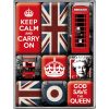 Keep Calm Magnet Set