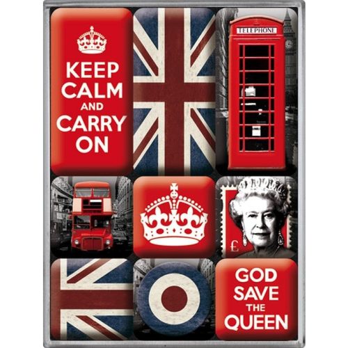 Keep Calm Magnet Set
