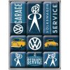 VW Service Magnet Set