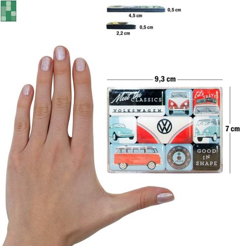 VW Meet The Classics Magnet Set