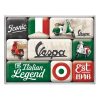 Vespa Italian Legend Magnet Set