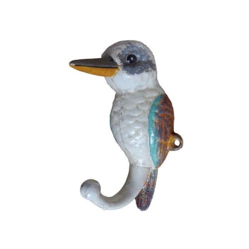 Cast Iron Kookaburra Bird Hook Hanger