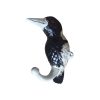 Cast Iron Magpie Bird Hook Hanger