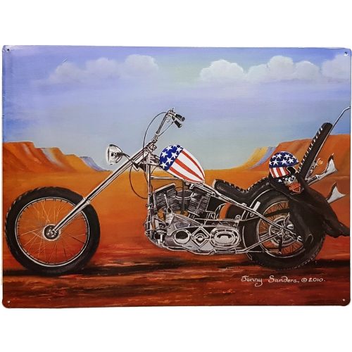 Easy Rider Motorcycle Tin Sign