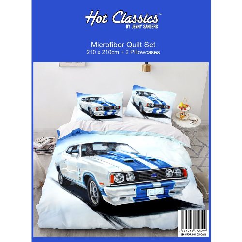 Ford Cobra Queen Quilt Cover Set