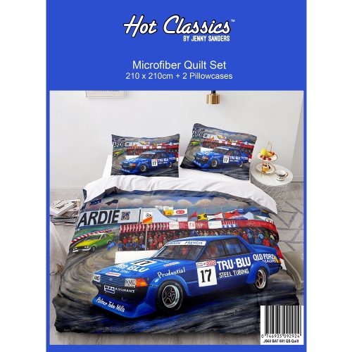 Ford Falcon XD Tru Blu Queen Quilt Cover