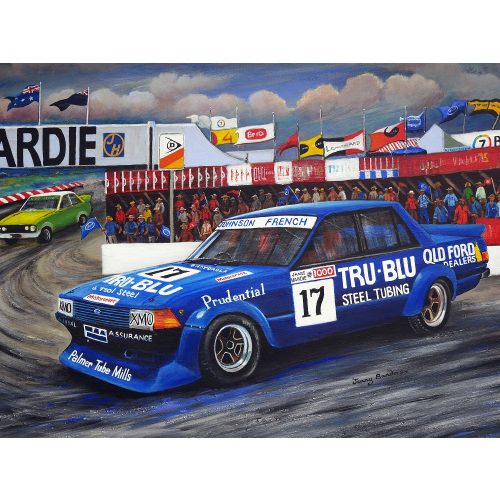 Ford Falcon XD Tru Blu Tin Sign