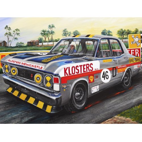 Ford Flying Falcon Klosters Tin Sign