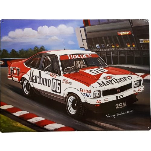 Holden A9X Peter Brock 05 Tin Sign