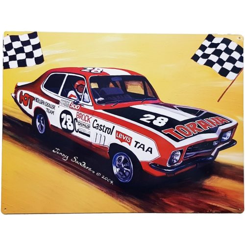 Holden Peter Brock 28C Tin Sign