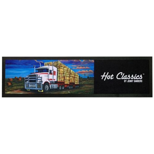 Kenworth Hayride Bar Runner Mat