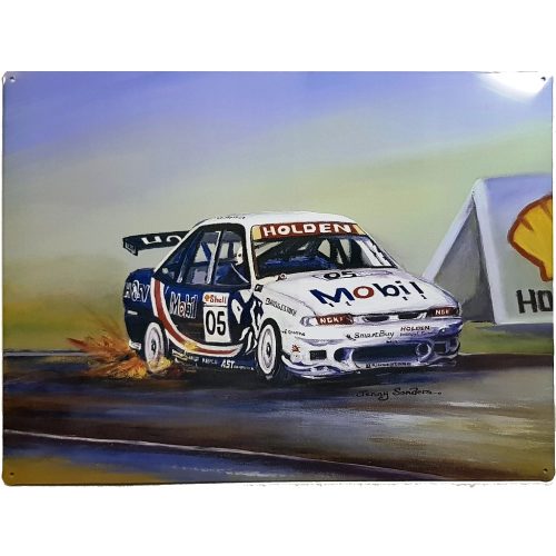 Peter Brock 05 Holden Commodore Tin Sign