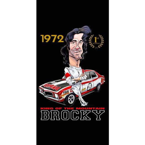 Peter Brock 1972 Holden Mircofiber Beach Towel