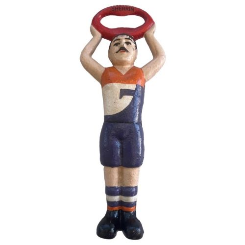 Cast Iron GWS Football Bottle Opener