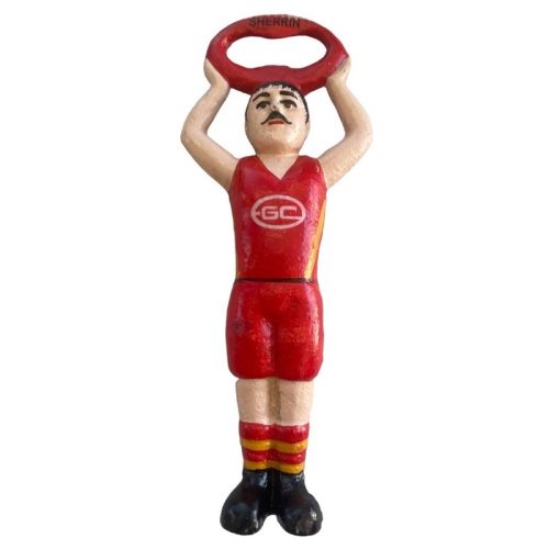 Cast Iron Gold Coast Suns Football Bottle Opener